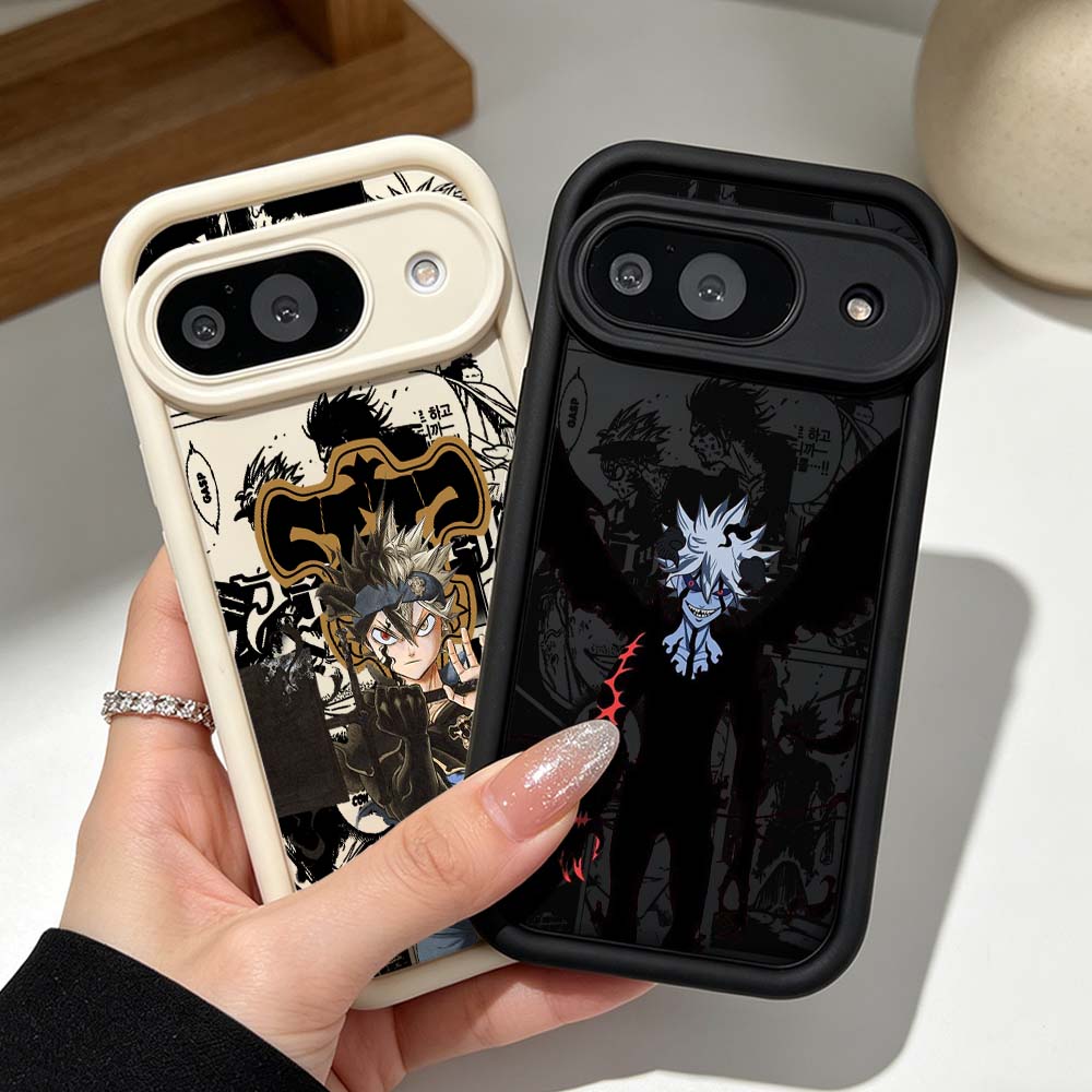 Phone Cases Google Pixel 10 - Siyah Yonca Serin Telefon Kılıfı Google