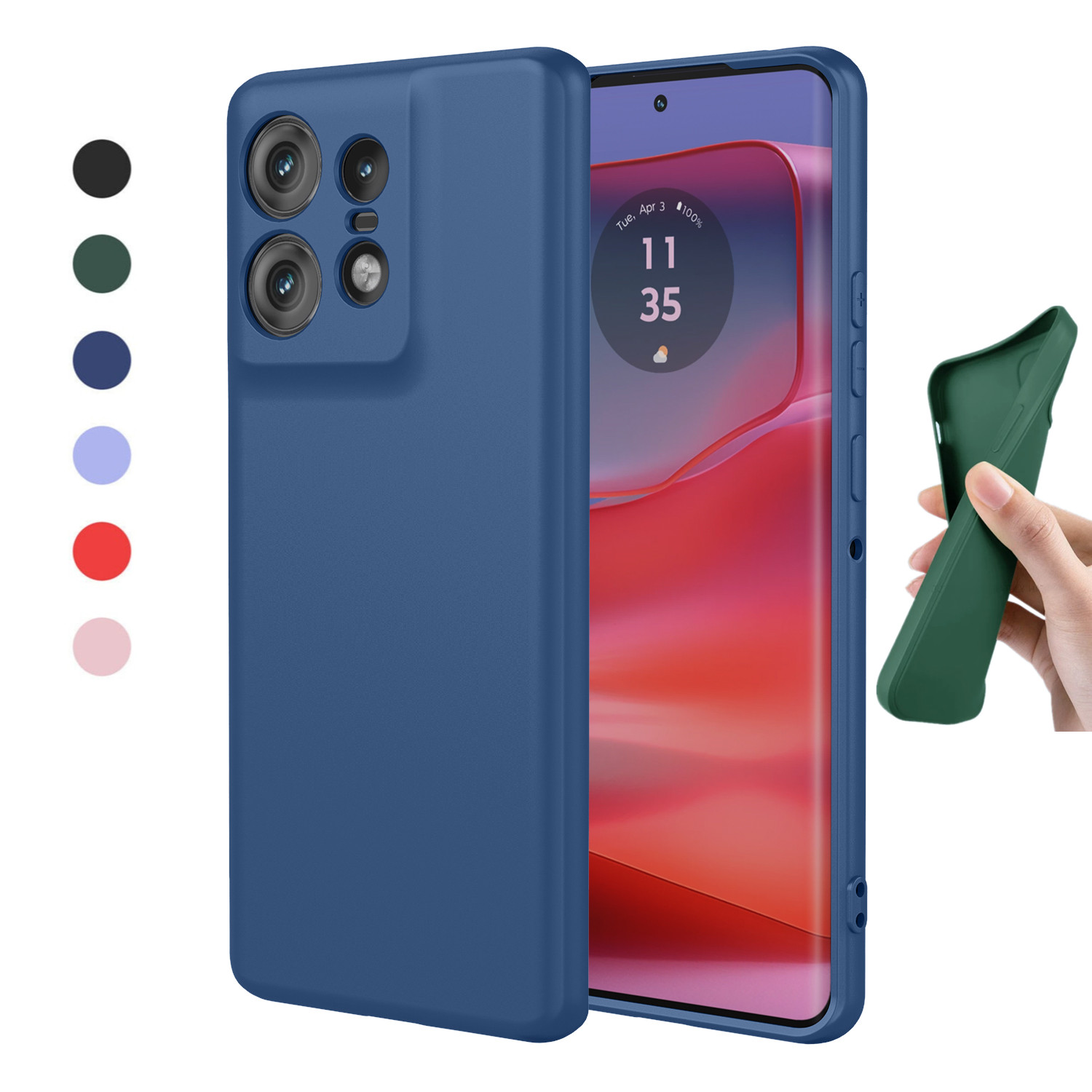 Phone Cases Moto G 2025 - Silikon kılıf Motorola G05 G15 G75