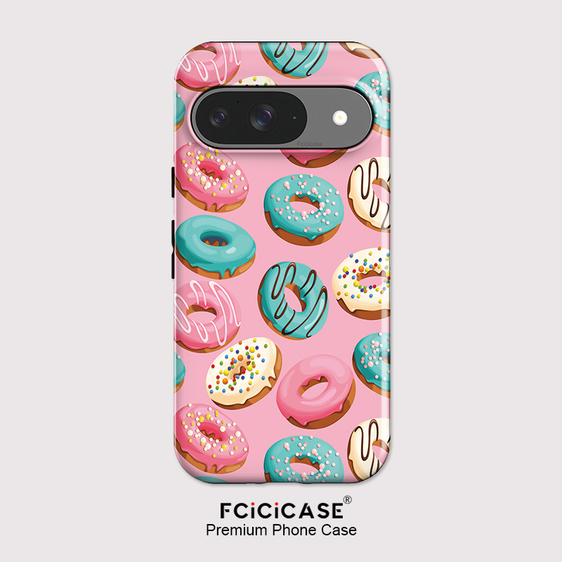 Phone Cases Google Pixel 10 - Fcicicase 2'si 1 Arada Çift Katmanlı