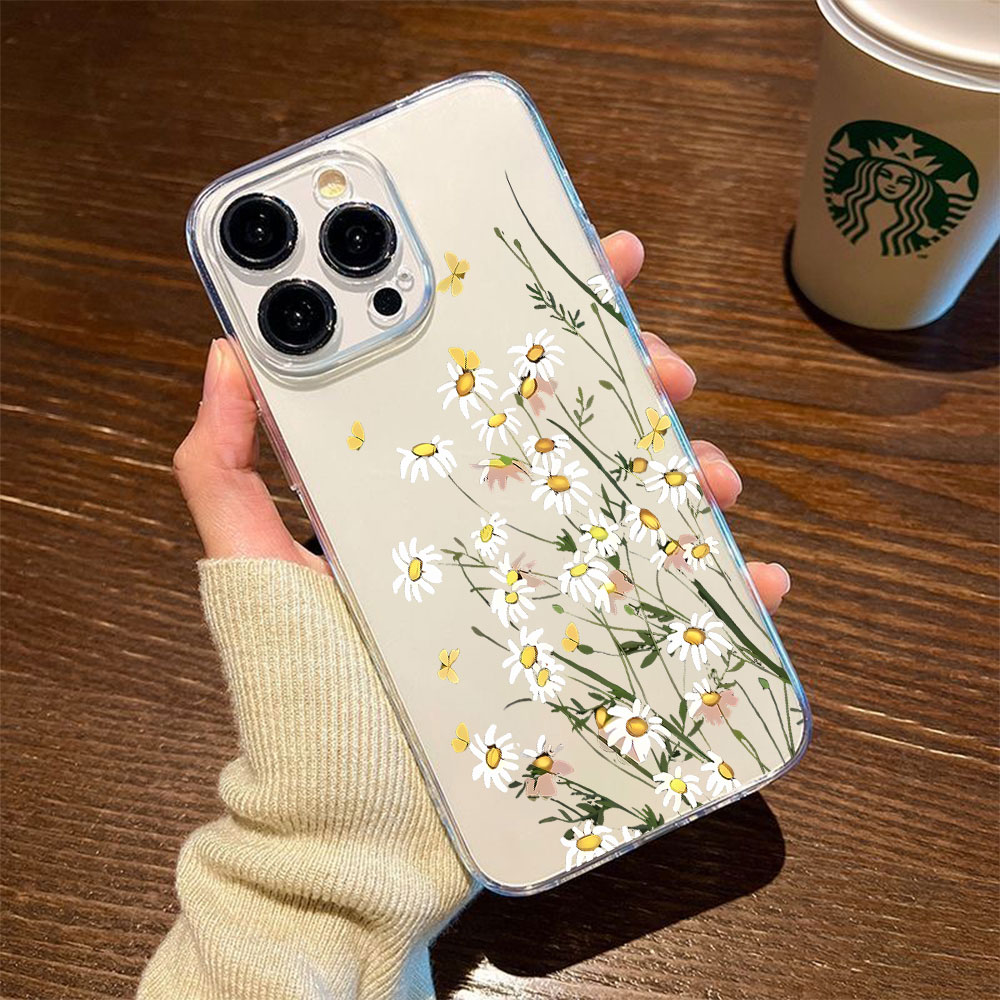 Phone Cases For Iphone 17 - Yeni Papatya Desenli Telefon Kılıfı iPhone