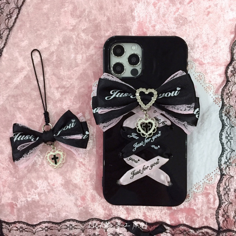 Phone Cases Liverpool - Jirai Kei Kurdele Fiyonklu Telefon Kılıfı,