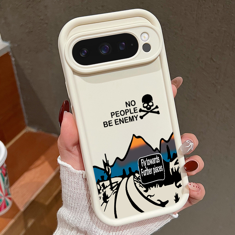 Phone Cases Google Pixel 10 - Dağ Yolu Desenli Telefon Kılıfı Google