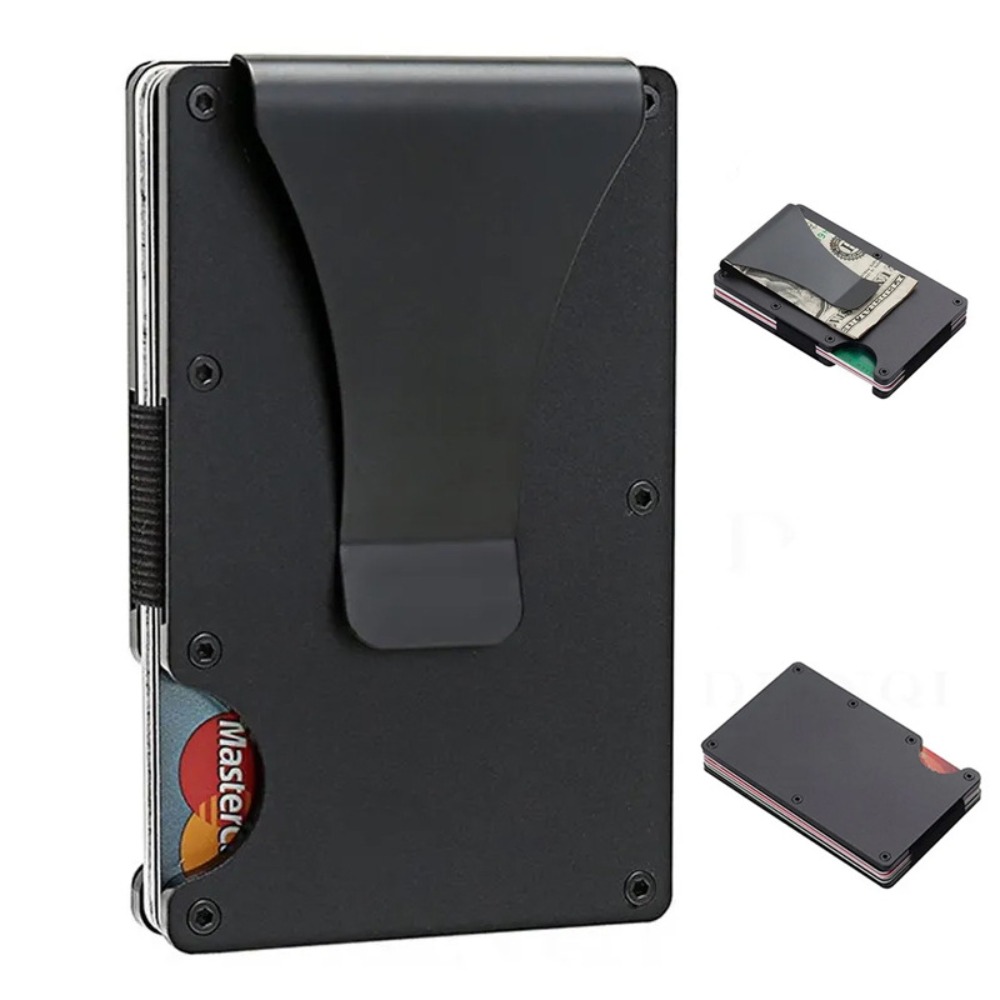 Card Holder Slim Case - Alüminyum Alaşımlı RFID Engelleyici Kartlık Ultra