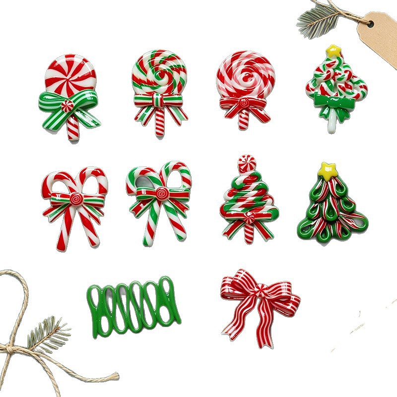 Phone Cases Junk - 5 adet Noel Reçine Aksesuarları Çizgili