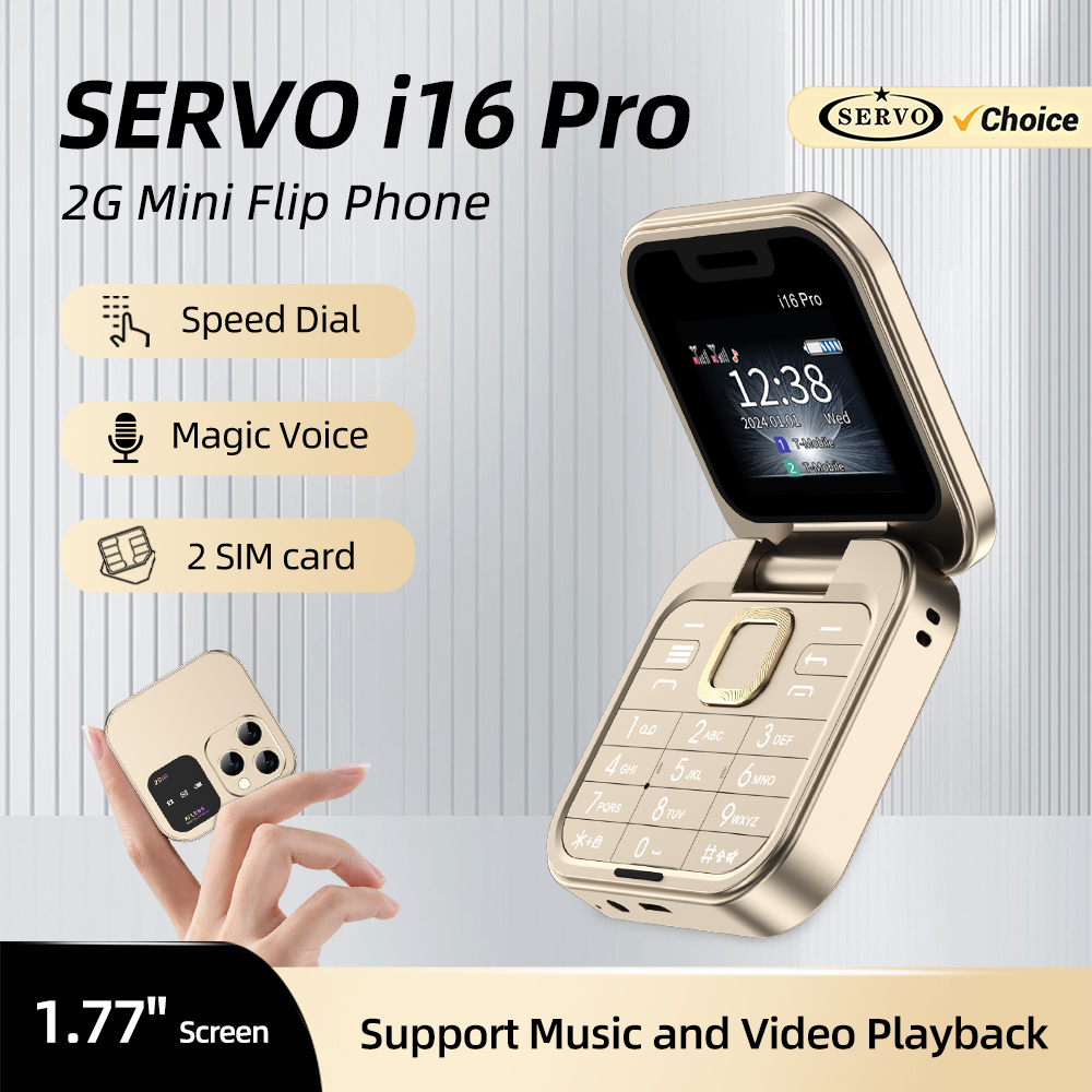 Phone Cases Verizon - SERVO I16 PRO Katlanabilir Cep Telefonu