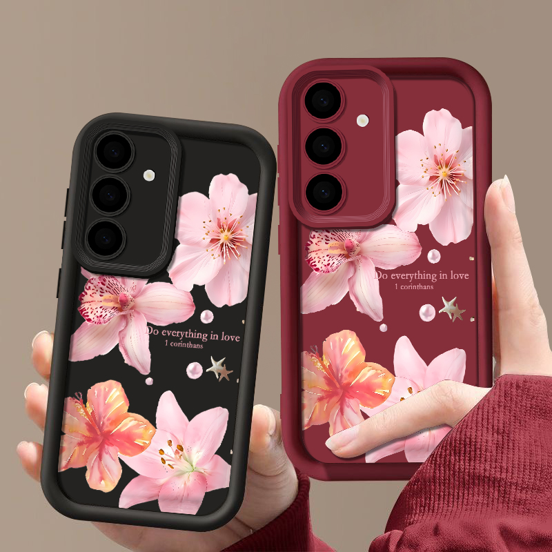 Pembe Çiçekli Telefon Kılıfı S - Phone Cases Pink incelemesi ve fiyatı