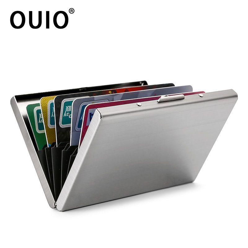 OUIO ​ RFID Engelleyici Paslan - Card Holder Slim Case incelemesi ve fiyatı