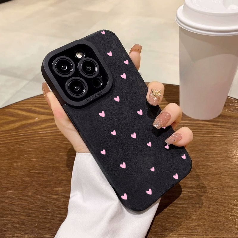 Moda Pembe Kalp Desenli Telefo - Phone Cases Pink incelemesi ve fiyatı