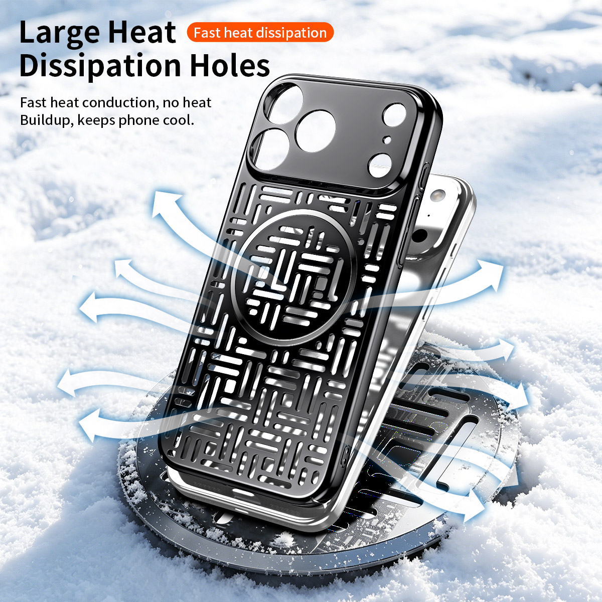 iPhone 17 Pro Max telefon kılı - Heat Dissipation Case incelemesi ve fiyatı