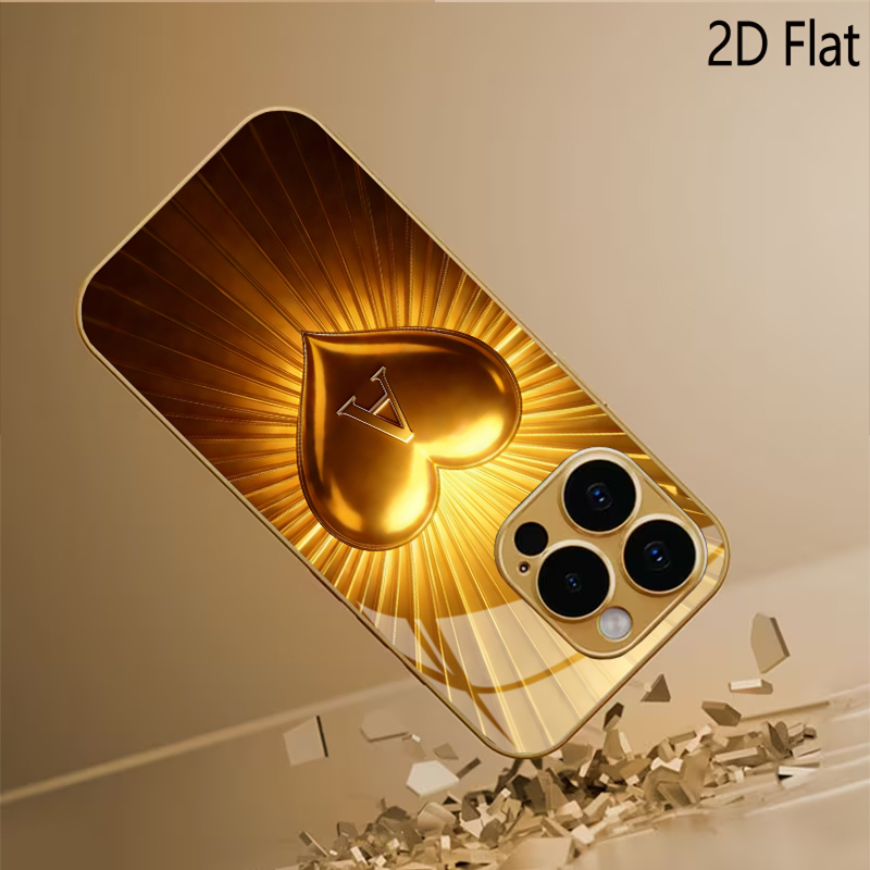Altın Kalp Desenli temperli ca - Phone Cases That Cover The Camera incelemesi ve fiyatı