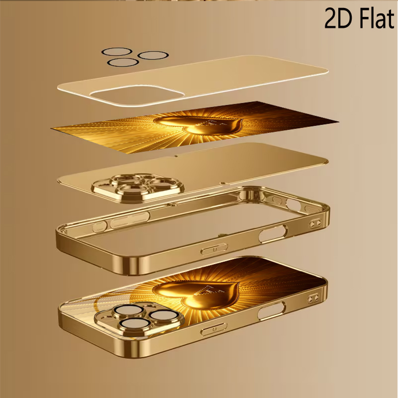 Altın Kalp Desenli temperli ca - Phone Cases That Cover The Camera incelemesi ve fiyatı