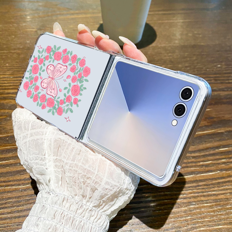 Pembe Çiçek Desenli Telefon Kı - Phone Cases Pink incelemesi ve fiyatı