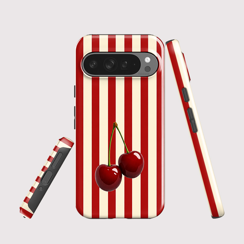 Fcicicase Kiraz Şerit Desenli  - Phone Cases Google Pixel 10 incelemesi ve fiyatı