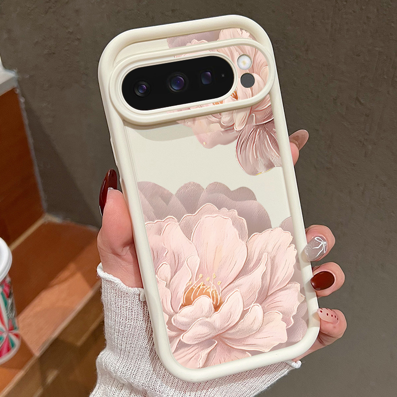 Pembe Çiçek Desenli Yumuşak TP - Phone Cases Google Pixel 10 incelemesi ve fiyatı