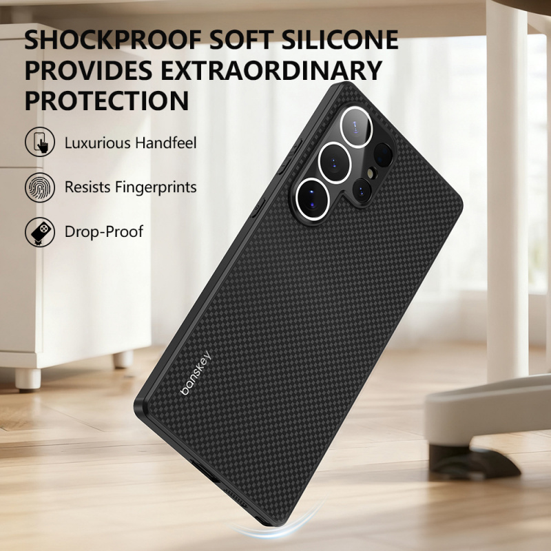 Lüks Tek Renk Mat Kevlar Karbo - Heat Dissipation Case incelemesi ve fiyatı