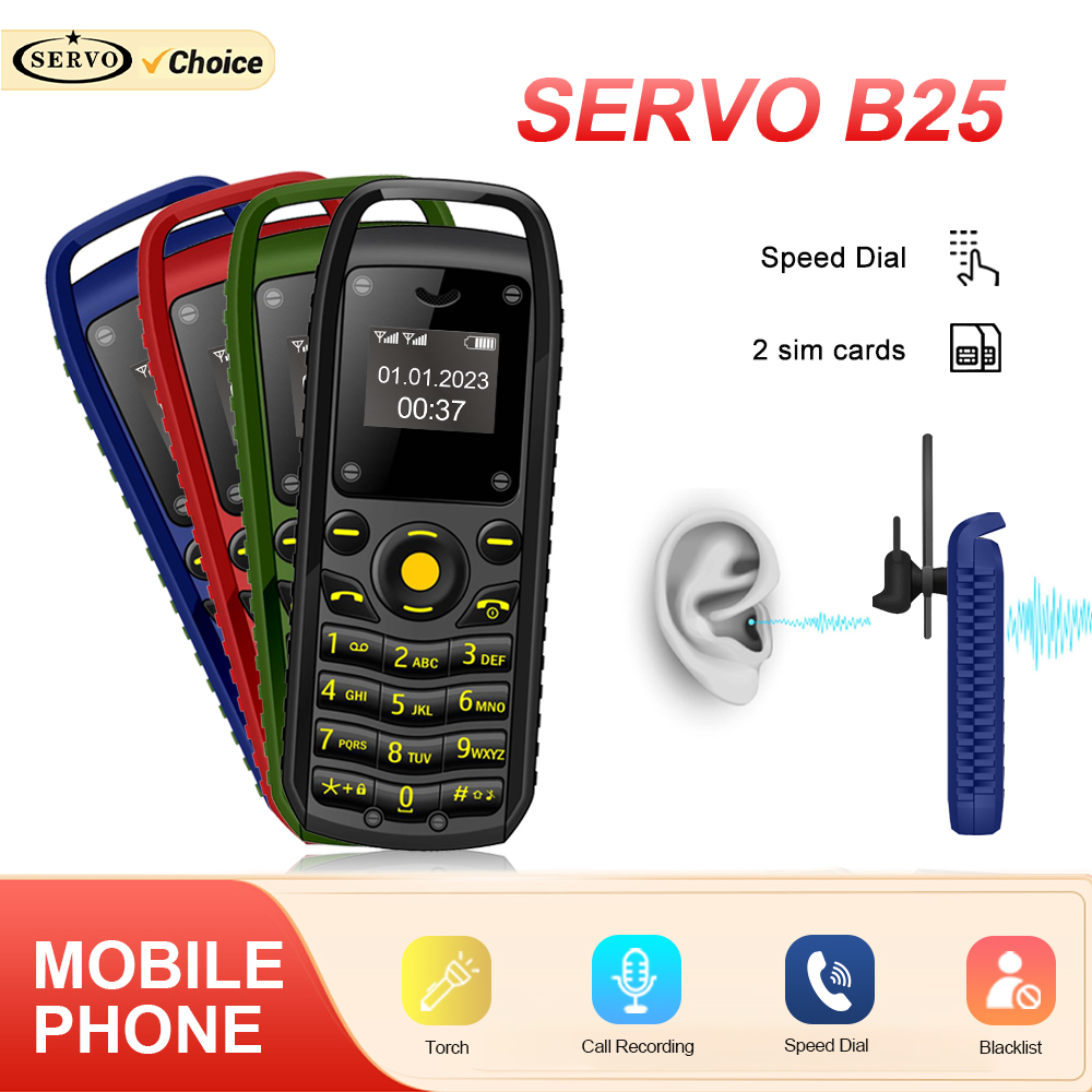 SERVO B25 Mini Cep Telefonu 2  - Phone Cases Verizon incelemesi ve fiyatı
