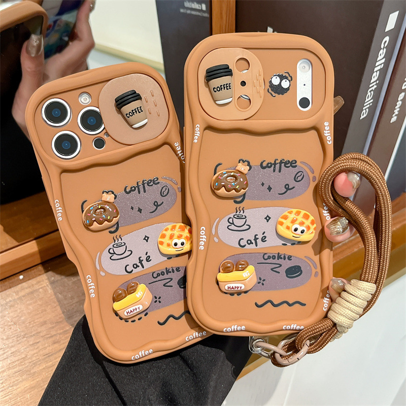 3D Karikatür Ekmek Desenli Bil - Phone Cases That Cover The Camera incelemesi ve fiyatı