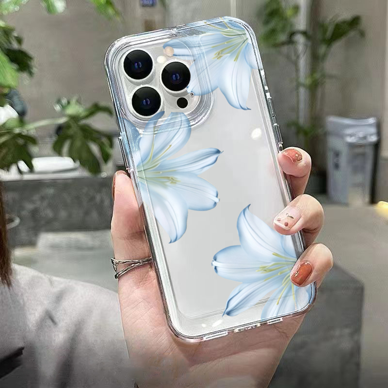 Şık Beyaz Zambak Çiçekli Telef - Phone Cases For Iphone 17 incelemesi ve fiyatı
